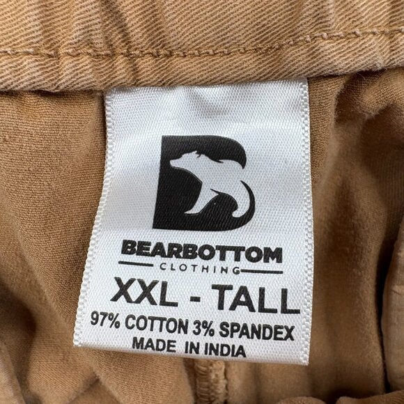 Bear Bottom Mens Flat Front Elastic Wasit Jogger Pants Size 2XL Tall Set Of 4 - Picture 4 of 16